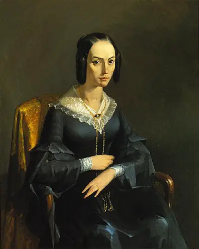 The Comtesse of Valmont Jean-Francois Millet